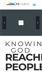 Mobile Screenshot of lifechurchsunvalley.org